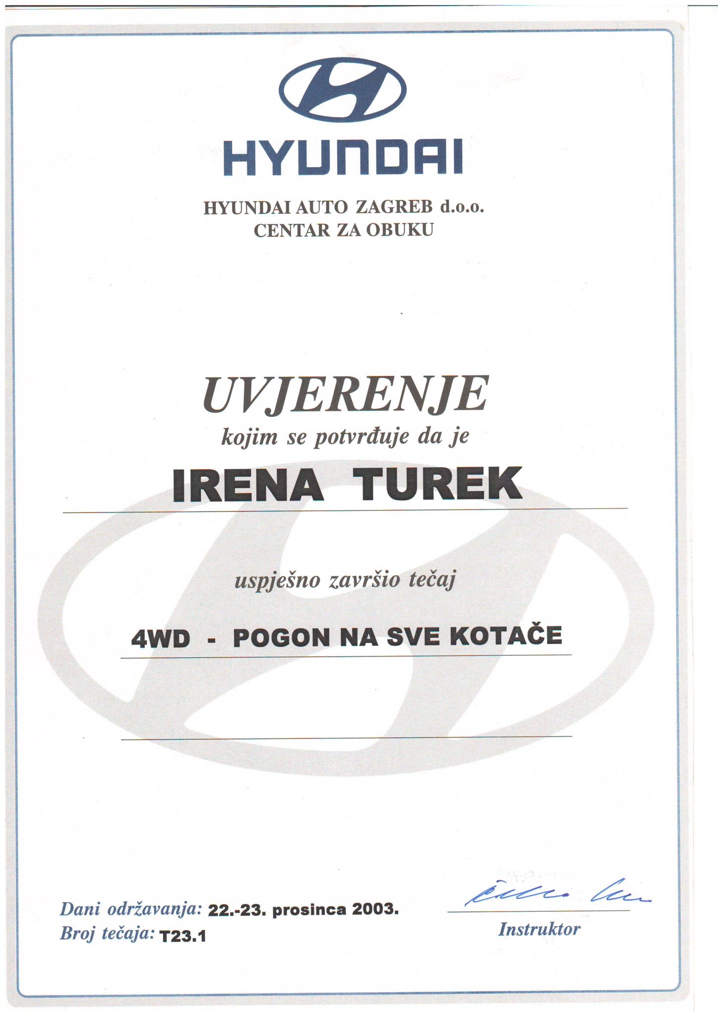 Picture of Hyundai - 4WD pogon na sve kotače