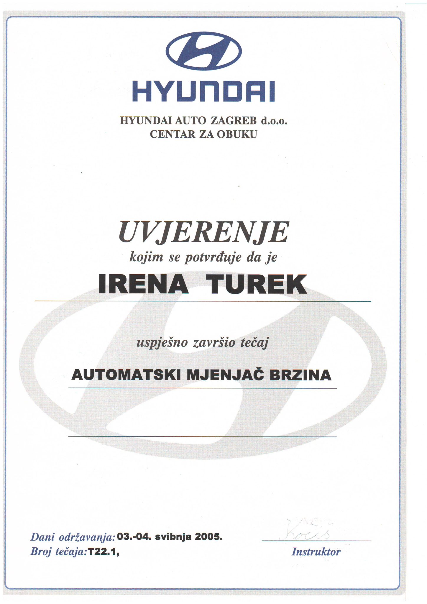 Picture of Hyundai - Automatski mjenjač brzina
