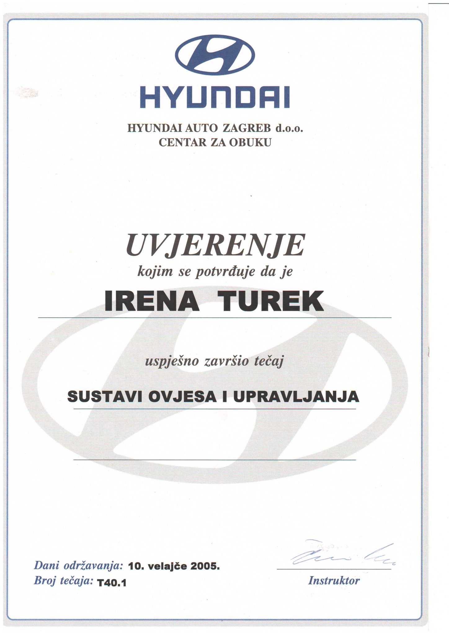 Picture of Hyundai - sustavi ovjesa i upravljanja